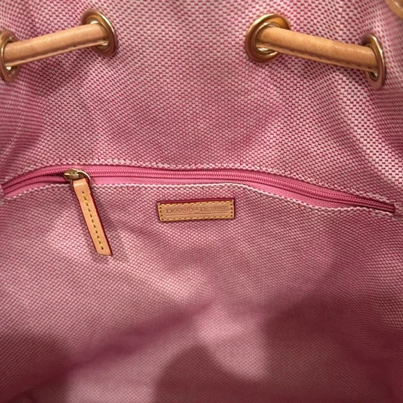 Dooney & Bourke Crossword Cesto Drawstring Shoulder Bag And Coin Purse - Picture 10 of 16